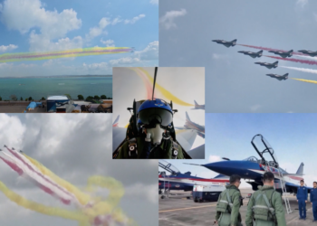Singapore Airshow: From Stealth Models to Smoke Trails, China’s J-35A, J-10 Jets Paint the Skies