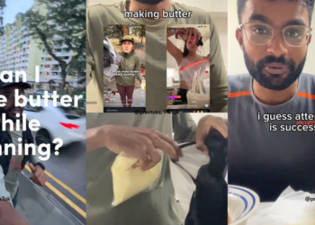 Making Butter on a Run: This Singaporean Joins Trend of Churning Dairy While Jogging