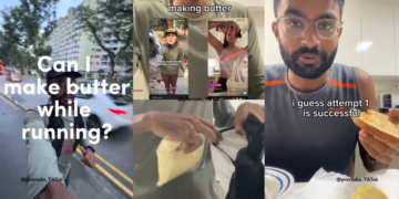 Making Butter on a Run: This Singaporean Joins Trend of Churning Dairy While Jogging