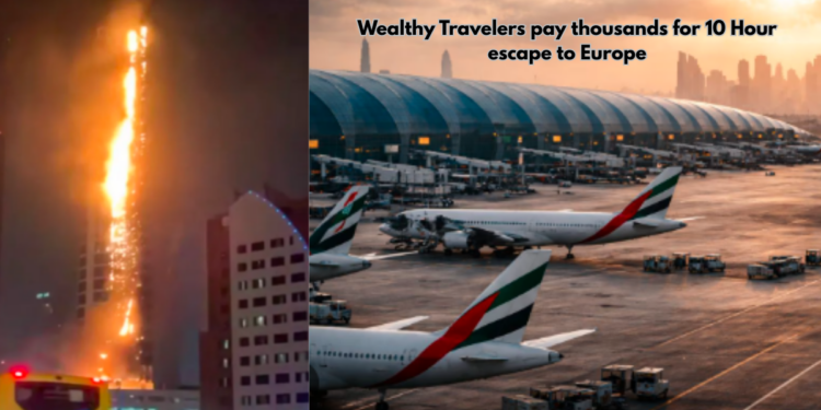 Dubai Missile Strikes: Ultra Wealthy Flee Middle East for $350K