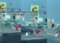Chon Buri Woman Throws Shoes on Busy Road After Angry Argument