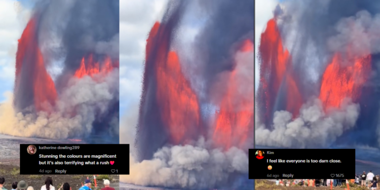 Kilauea Volcano Eruption in Hawaii Sends Lava 1,000 Feet High