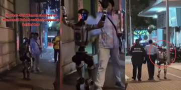 Elderly Woman Hospitalized After Humanoid Robot Startles Her in Macau
