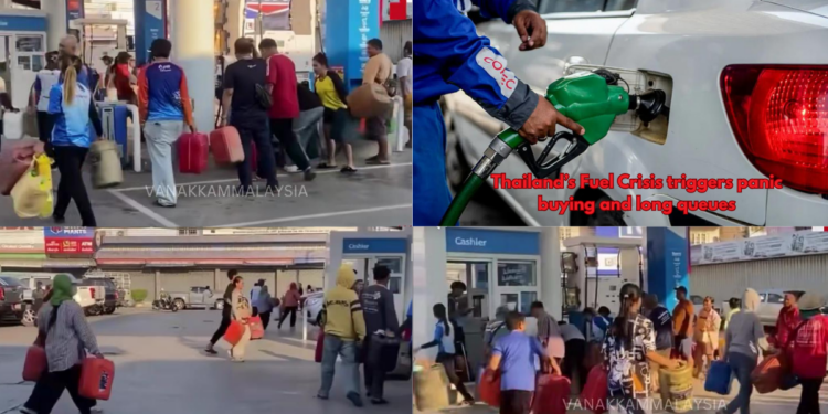 Thailand Faces Fuel Shortage Panic: Crowds Flock to Petrol Stations