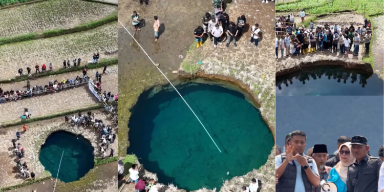 Viral Sinkhole Water in West Sumatra Found Unsafe After Residents Drank It