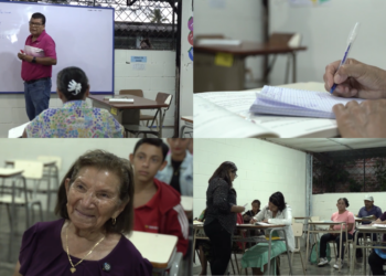 Senior year! – Meet the 94-year-old and her 71-year-old daughter going back to school under landmark El Salvador learning scheme