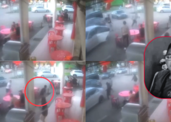Man Rushed and Slain by Three Assailants outside Johor Restaurant