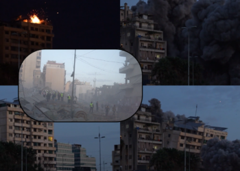 Beirut collapse – Residential building blows up in Bashoura neighbourhood after Israeli attack