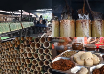 Rice and shine! – Selangor workers prepare lemang round the clock ahead of Eid al-Fitr