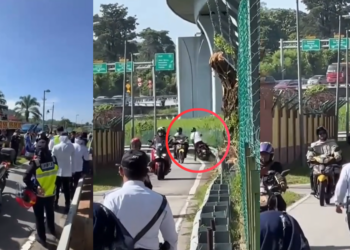 Riders Panic at Roadblock but Receive Unexpected Gifts Instead of Fines