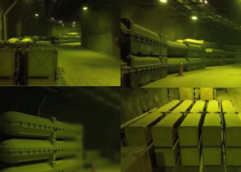 Iran’s underground base revealed – IRGC’s huge array of missiles, air defences