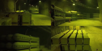 Iran’s underground base revealed – IRGC’s huge array of missiles, air defences