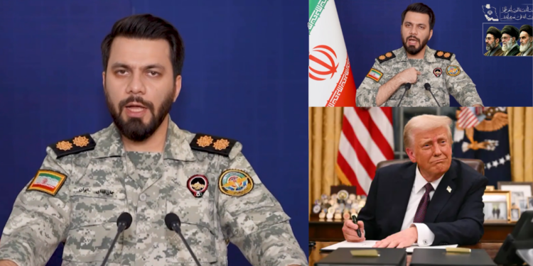 ‘Hey Trump, YOU’RE FIRED!’ – Iran’s Central Military Command spox delivers ‘familiar’ message to US President