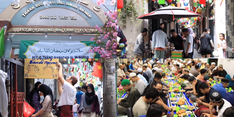 Iftar street market – Cham Bazaar in Ho Chi Minh City draws crowds for Ramadan food fair