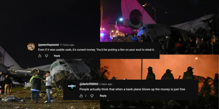 Planer with Fresh Banknotes Crashes in Bolivia Capital Airport