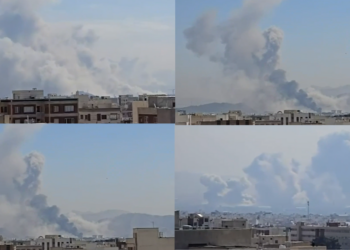 US-Iran tensions – Huge smoke plumes rise over Tehran as conflict continues in Middle East