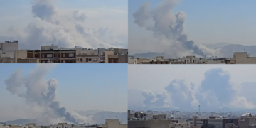 US-Iran tensions – Huge smoke plumes rise over Tehran as conflict continues in Middle East