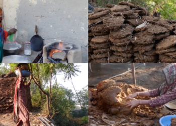 Households in Faridabad, India, are increasingly reverting to traditional cooking methods such as wood-fired stoves and ‘chulhas’.