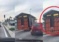 Drivers Stunned as Entire Wooden House Travels Slowly Along Busy Morning Highway Traffic