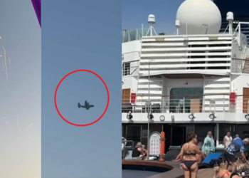 We watched the missile attack… they were being shot down above our heads! – Passenger on Celestyal Journey cruise ship describes situation in Doha