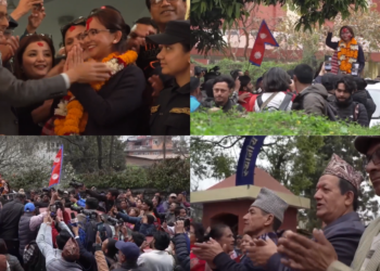 Voters celebrate as rapper-politician Balen Shah topples ousted Nepalese PM Oli in historic RSP landslide