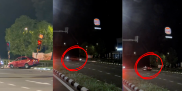 Car Spins 360 Degrees Multiple Times Before Crashing into Divider