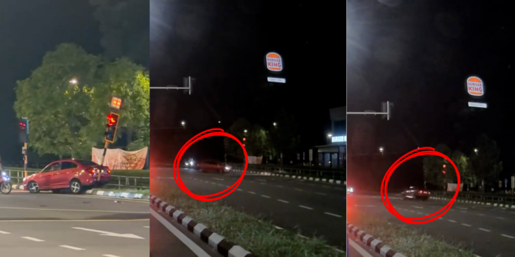 Car Spins 360 Degrees Multiple Times Before Crashing into Divider