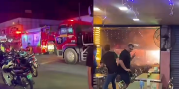 Fire Destroys 95% of Penang Fireworks Shop, No Casualties Reported