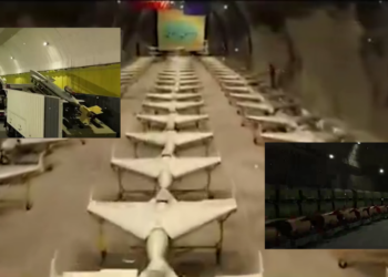 Iran Releases Footage of Underground Drone and Missile Tunnel Facility