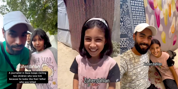 He Still Shows Up — Journalist Continues to Visit Gaza Child Who Cried Seeing Her Father in Him