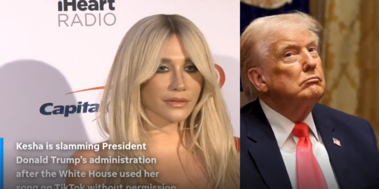 Kesha Protests White House Using Her Song ‘Blow’ in Missile Video—’Absolutely Unacceptable