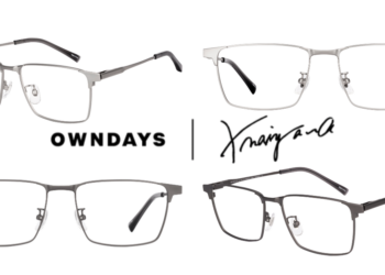 OWNDAYS Launches Ultra-Lightweight K.Moriyama Titanium Frames for the Modern Man