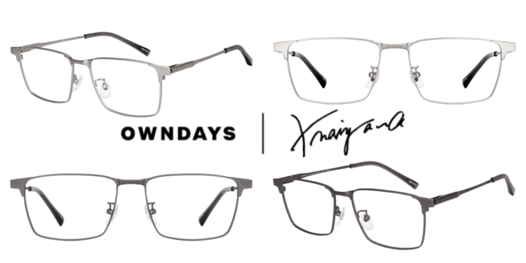 OWNDAYS Launches Ultra-Lightweight K.Moriyama Titanium Frames for the Modern Man