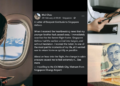 “I Was Treated Like Family”: Passenger Praises Singapore Airlines Crew After Inflight Medical Scare