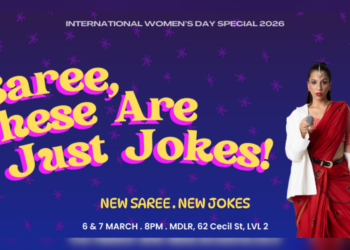 Saree, These Are Just Jokes! A Stand-Up Comedy Special by Sharul Channa