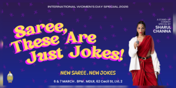 Saree, These Are Just Jokes! A Stand-Up Comedy Special by Sharul Channa