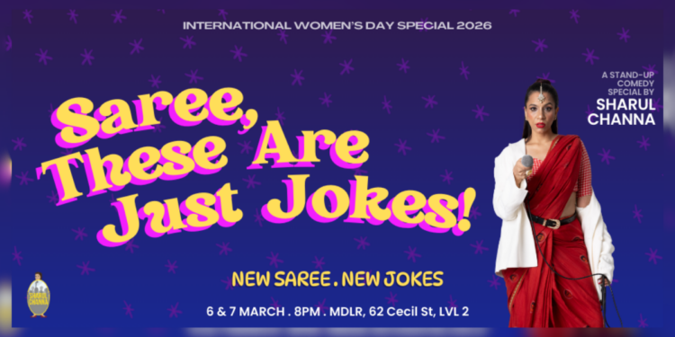 Saree, These Are Just Jokes! A Stand-Up Comedy Special by Sharul Channa