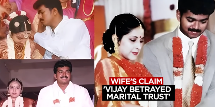 Vijay’s Wife Claims Mental Trauma From Alleged Affair—Seeks Divorce and Maintenance