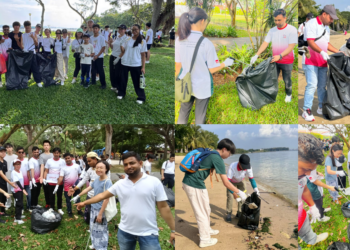 Hundreds Gather for Island-Wide Coastal Clean-Up at Pasir Ris and West Coast Parks