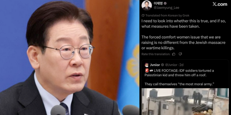 “You don’t even once reflect”: President of South Korea openly criticizes Israel on social media