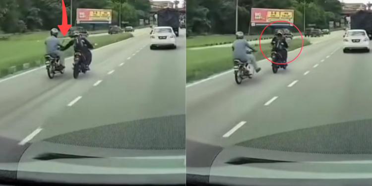 Fast & Furious: High-Speed Phone Snatch Caught on Camera Along Tebrau Highway
