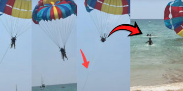 Parasailing Accident in Phuket as Rope Snaps, Tourist Falls Into Sea
