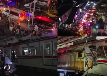 Just as the train came to a stop, it was immediately hit again’ – At least 4 killed, dozens injured in Indonesia train crash