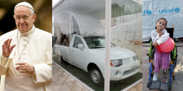 Popemobile child clinic still blocked from entering Gaza by Israel