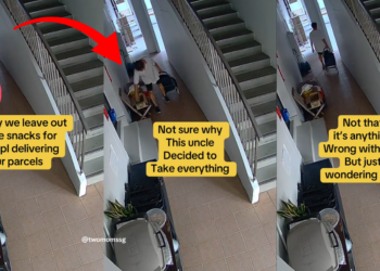 Snacks Station for Delivery Workers Emptied by Passerby, Video Goes Viral