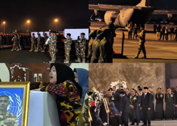 Indonesian President Leads Ceremony Honouring Peacekeepers Killed in Lebanon Conflict