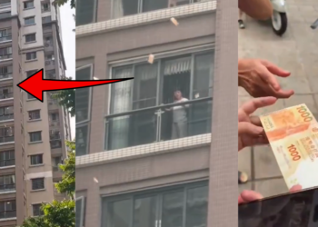 Woman Throws SGD 340,000 Cash Equivalent From Balcony After Argument, Causing Chaos
