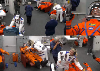 Four astronauts get set for NASA’s Artemis 2 mission around the Moon