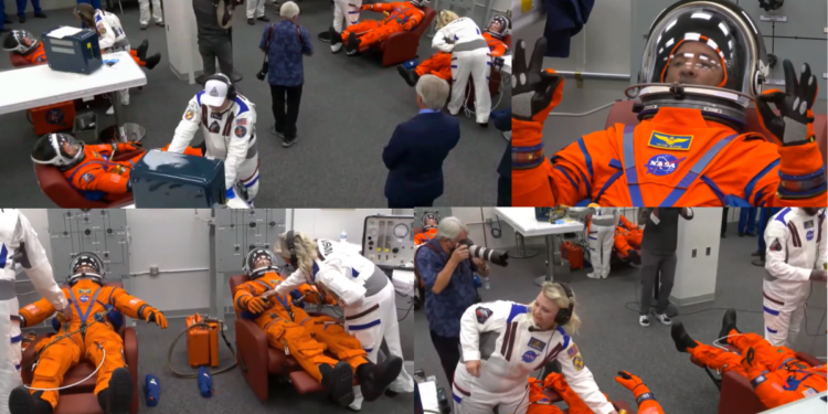 Four astronauts get set for NASA’s Artemis 2 mission around the Moon