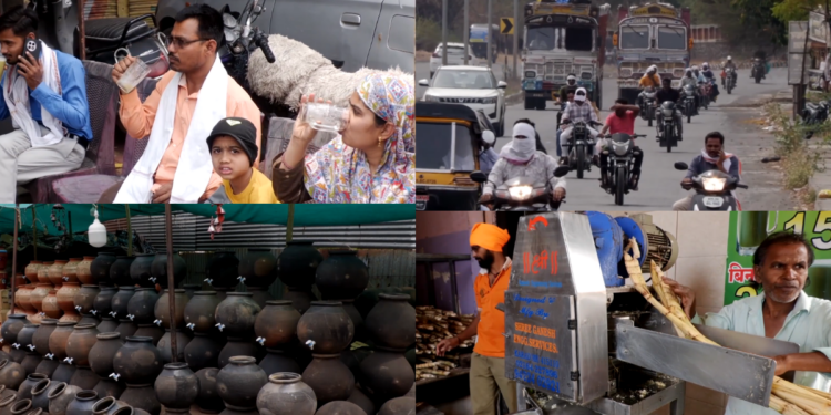 Maharashtra heatwave intensifies as Akola temperatures approach 45 degrees, alerts issued